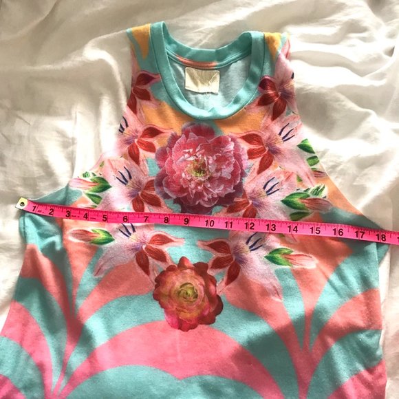 wkshp colourful floral tank top - Picture 5 of 6